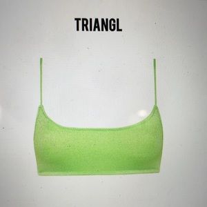 Triangl ‘MICA-Lime Sparkle’